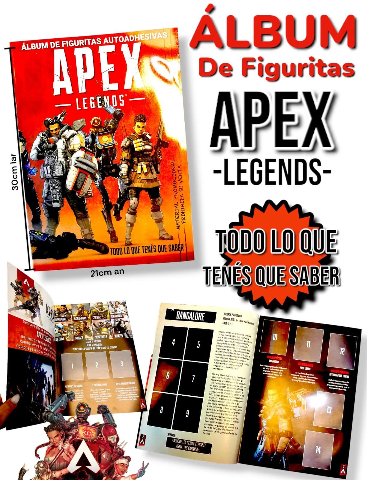 Album de Figuritas APEX -LEGENDS-